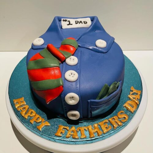 Vanilla Sponge Cake with Blueberry flavour