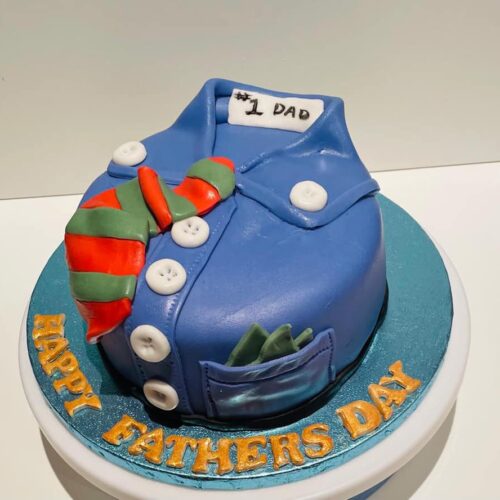 Vanilla Sponge Cake with Blueberry flavour