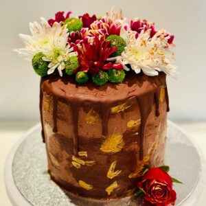 Chocolate Cake with Raspberry Jam Layers