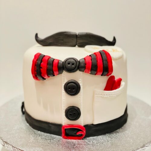 Vanilla Sponge Cake filled with alternative Raspberry Jam and Buttercream Layers