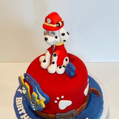 Paw Patrol Marshal Chocolate Cake