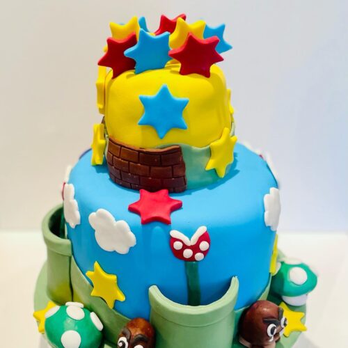 Luigi Birthday Chocolate Cake