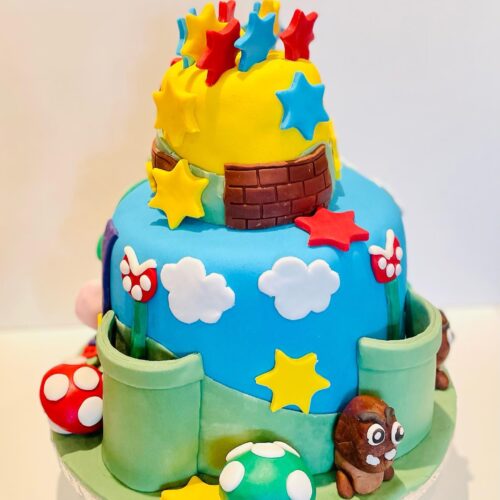 Luigi Birthday Chocolate Cake