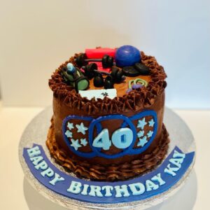 Chocolate Cake Gym Theme