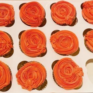 Strawberry Jam filled Vanilla Buttercream Cupcakes
