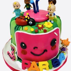Cocomelon Birthday Cake