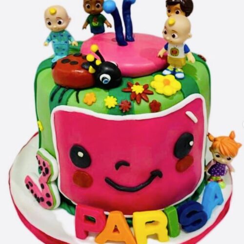 Cocomelon Birthday Cake