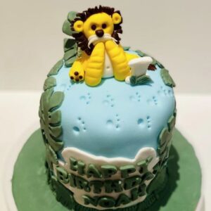 Safari Vanilla Sponge Cake with alternative Strawberry Jam and Buttercream filling