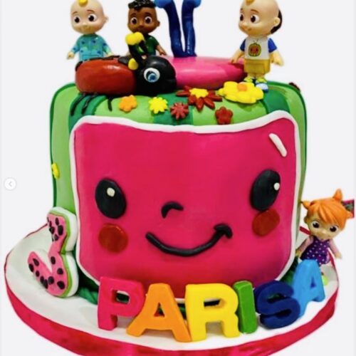 Cocomelon Birthday Cake